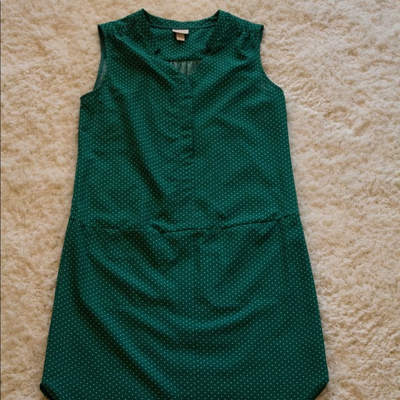 Sleeveless polka dot dress - Picture 4 of 4